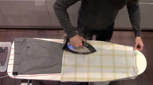 Как гладить брюки