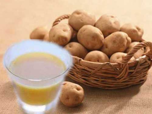 Свежевыжатый картофельный сок обладает сильно выраженным ранозаживляющим и противоязвенным действием